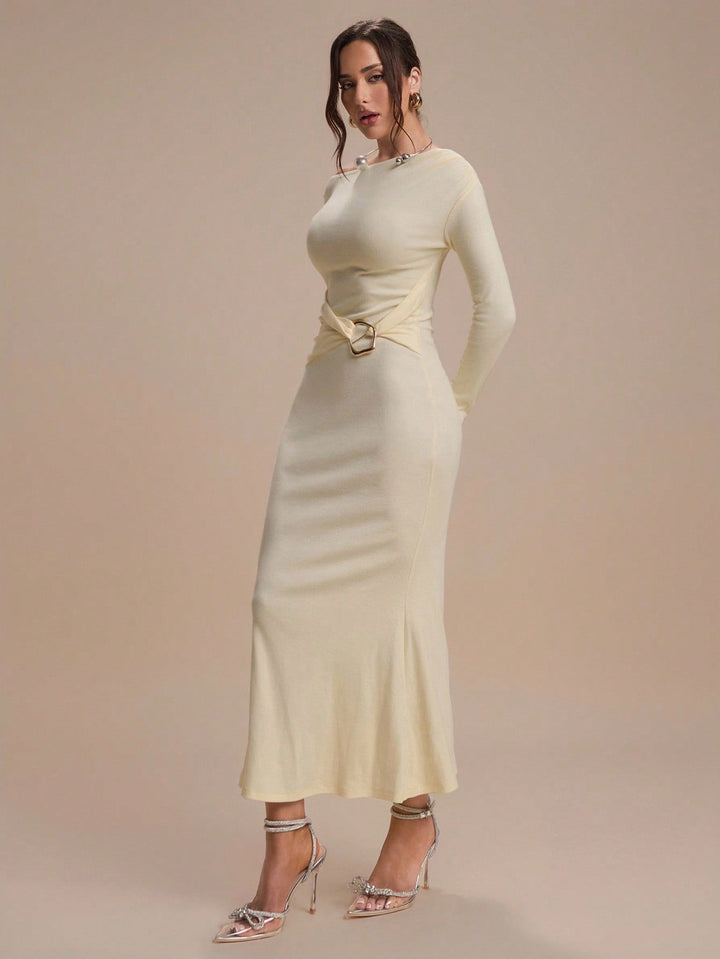 Rochie maxi SHEIN, galben