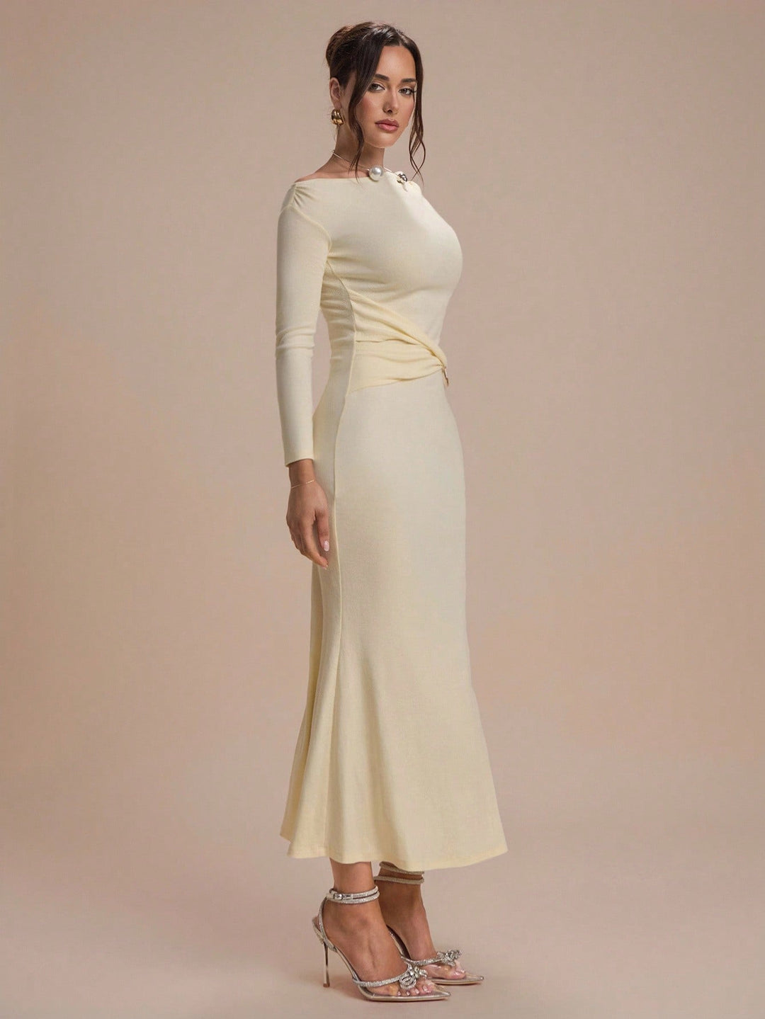 Rochie maxi SHEIN, galben