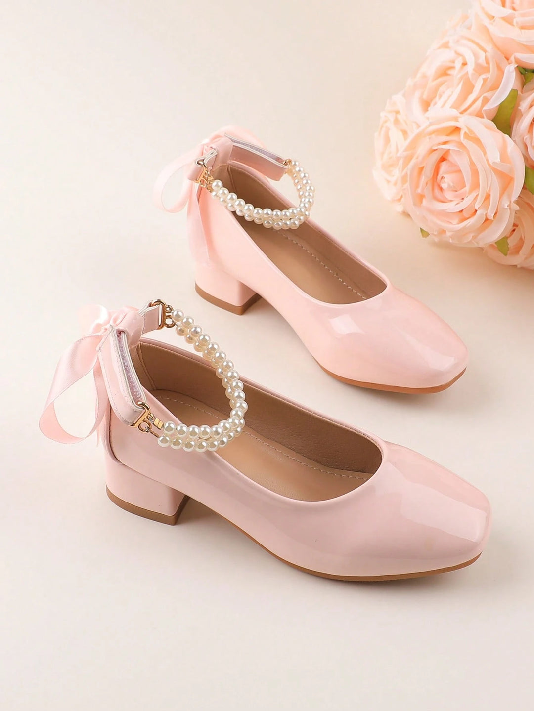 Pantofi cu toc SHEIN, roz