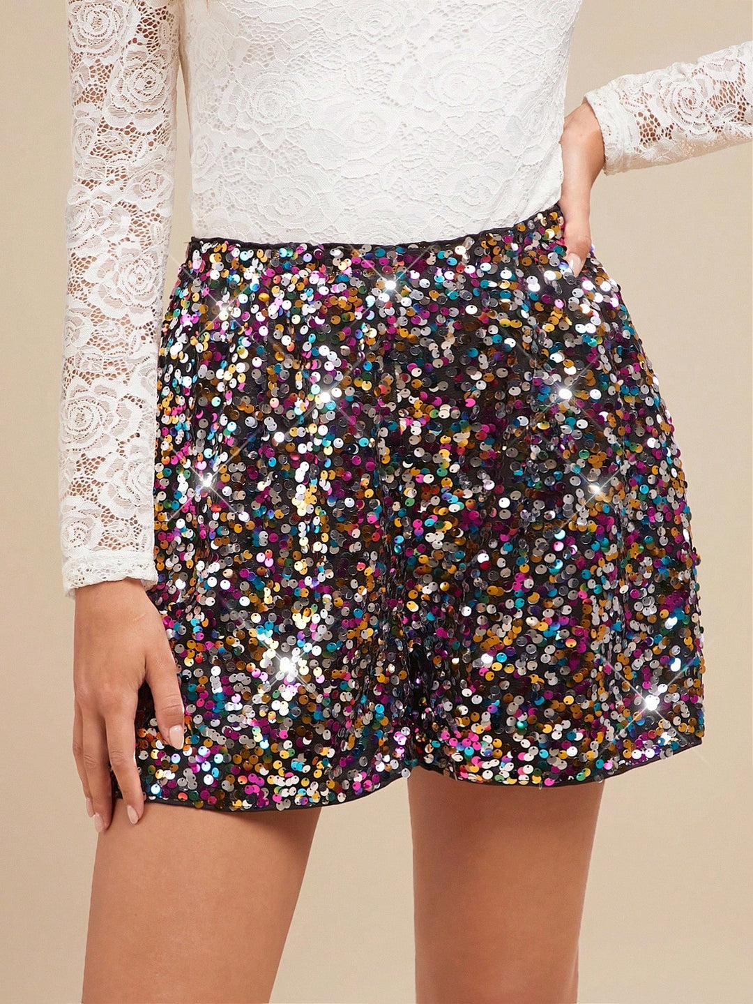 Pantaloni scurți SHEIN, mix culori
