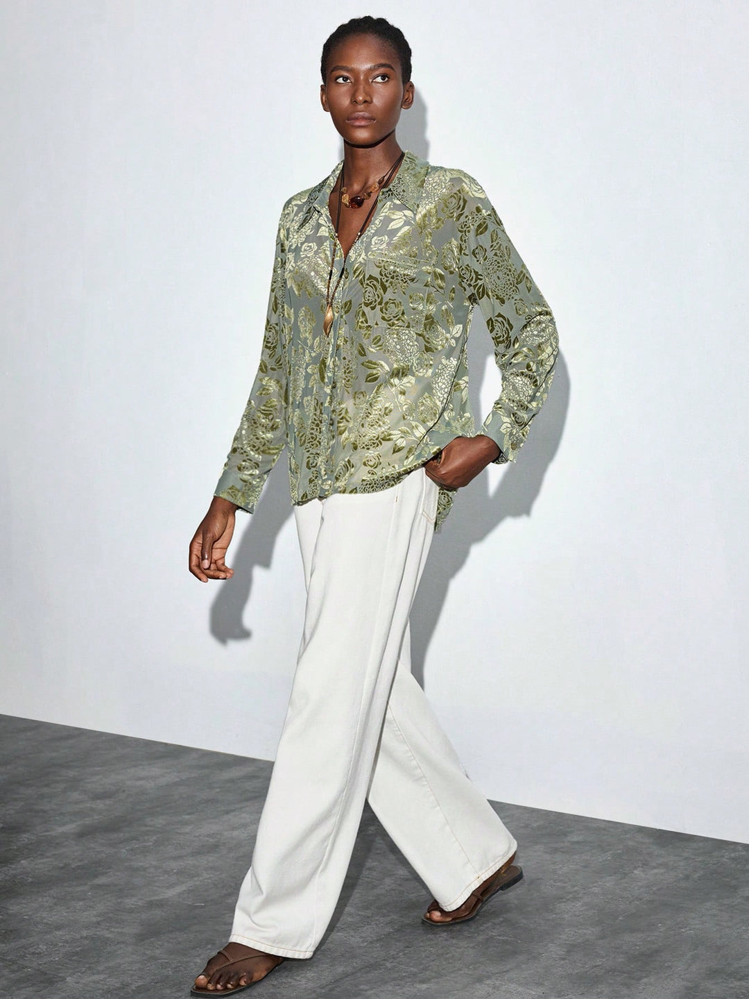 Bluza SHEIN, verde