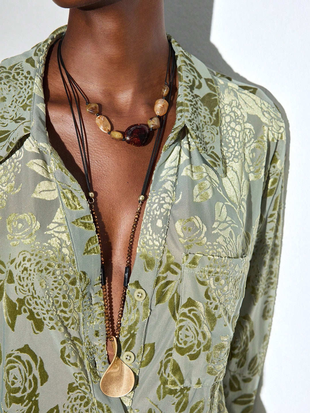 Bluza SHEIN, verde