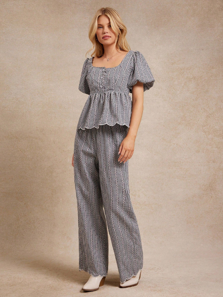 Pantaloni SHEIN, negru