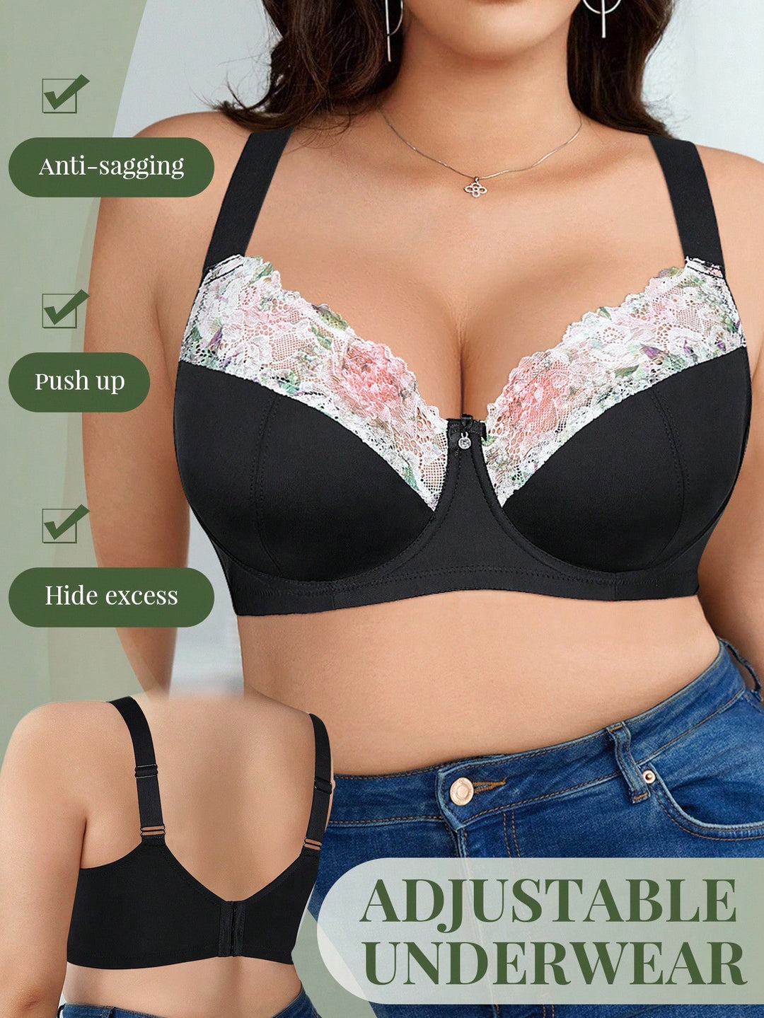 Sutien SHEIN, mix culori