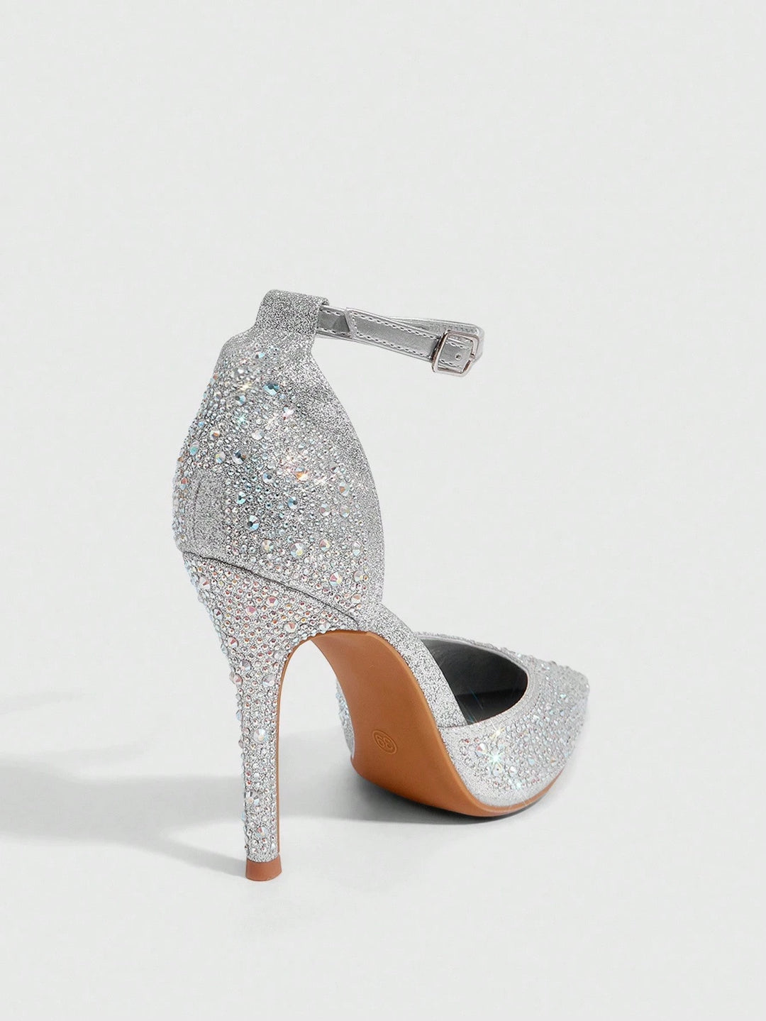 Pantofi cu toc SHEIN, gri