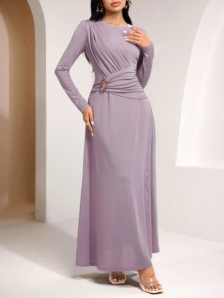 SHEIN maxi ruha, lila