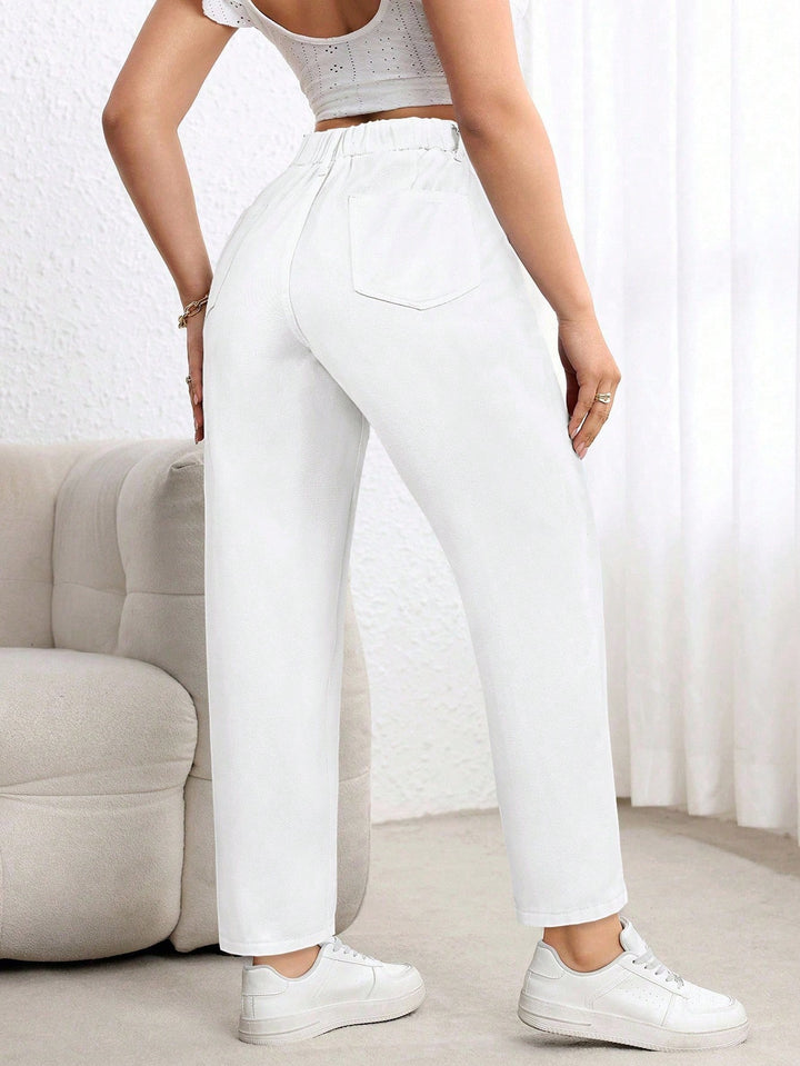 Jeans SHEIN, alb