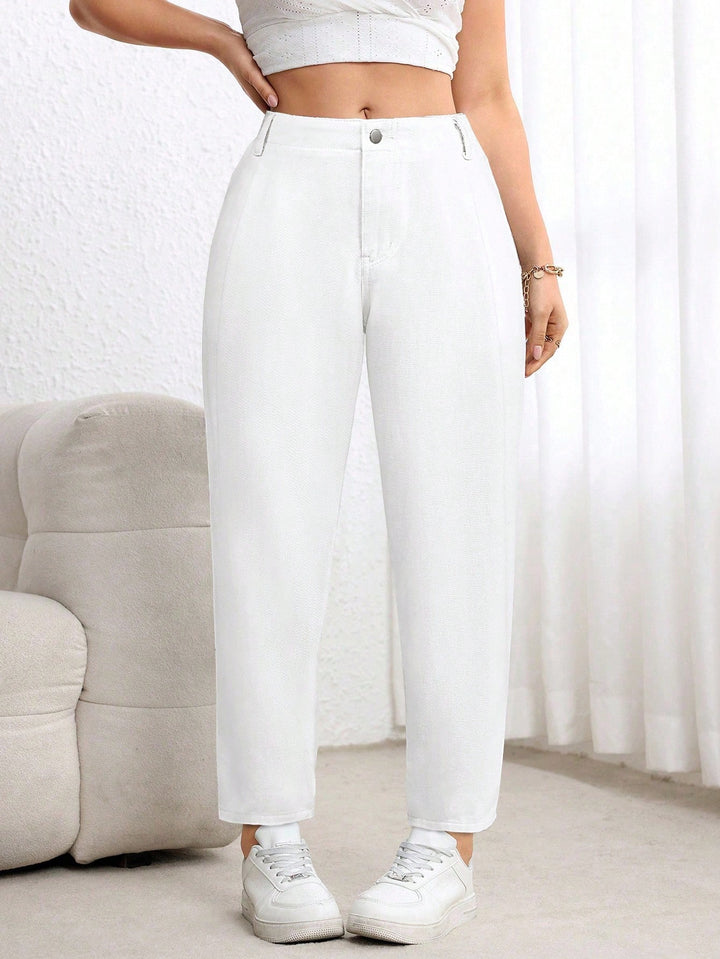 Jeans SHEIN, alb