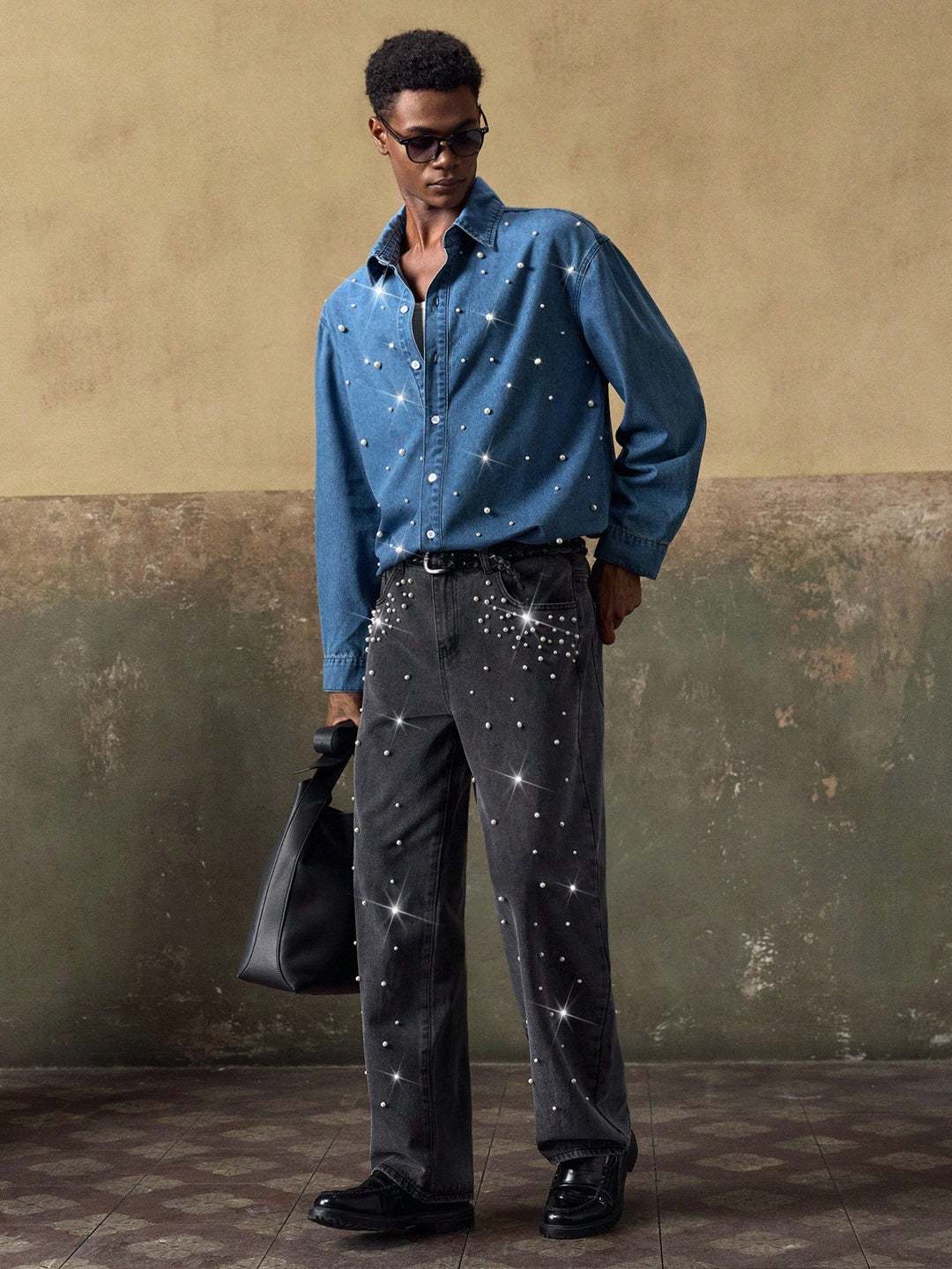 Jeans SHEIN, gri