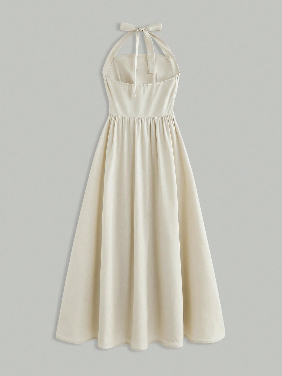 Rochie maxi SHEIN, bej