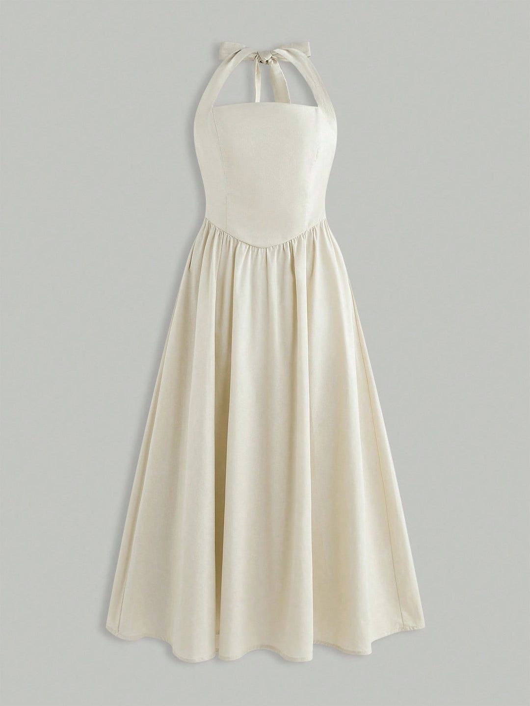 Rochie maxi SHEIN, bej