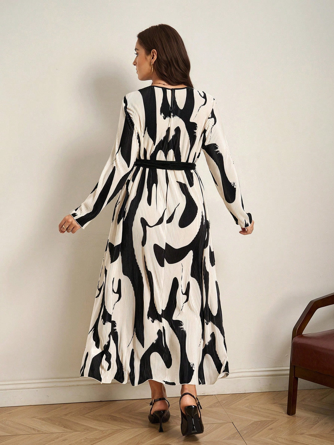 Rochie maxi SHEIN, mix culori
