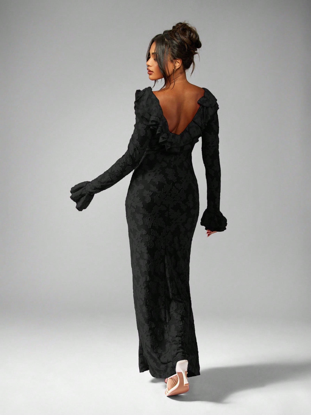 Rochie maxi SHEIN, negru