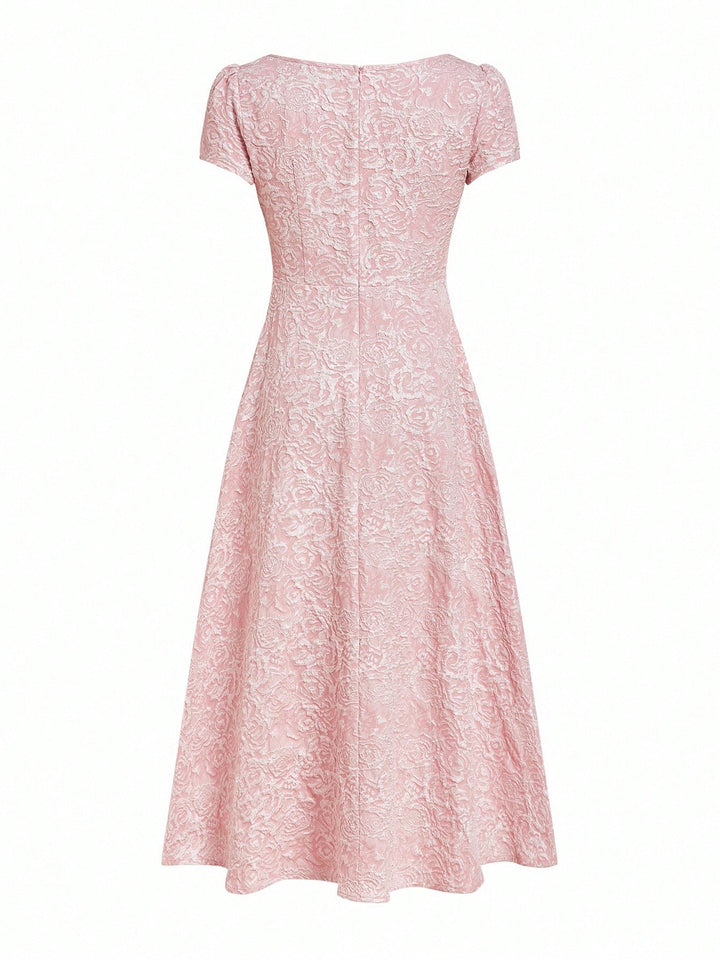 Rochie maxi SHEIN, roz
