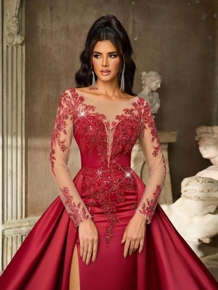 Rochie de ocazie SHEIN, roșu