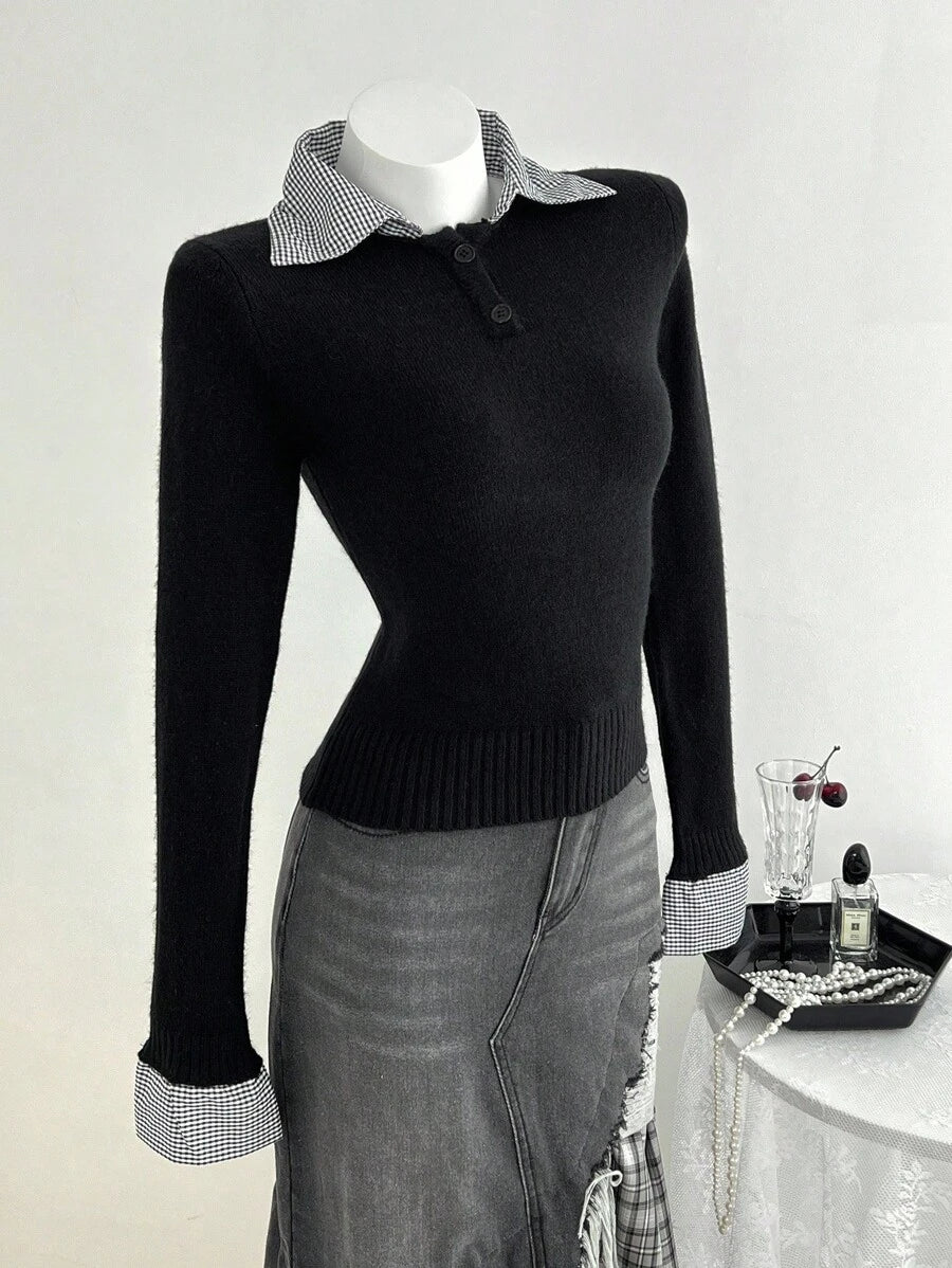 Pulover SHEIN, negru