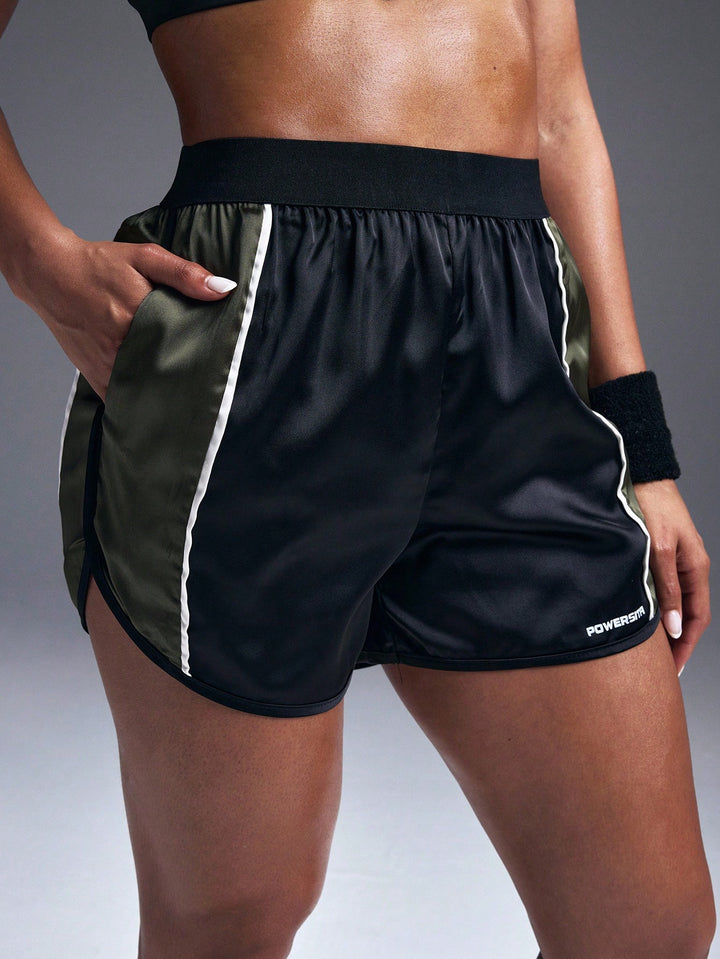 Pantaloni scurți SHEIN, negru