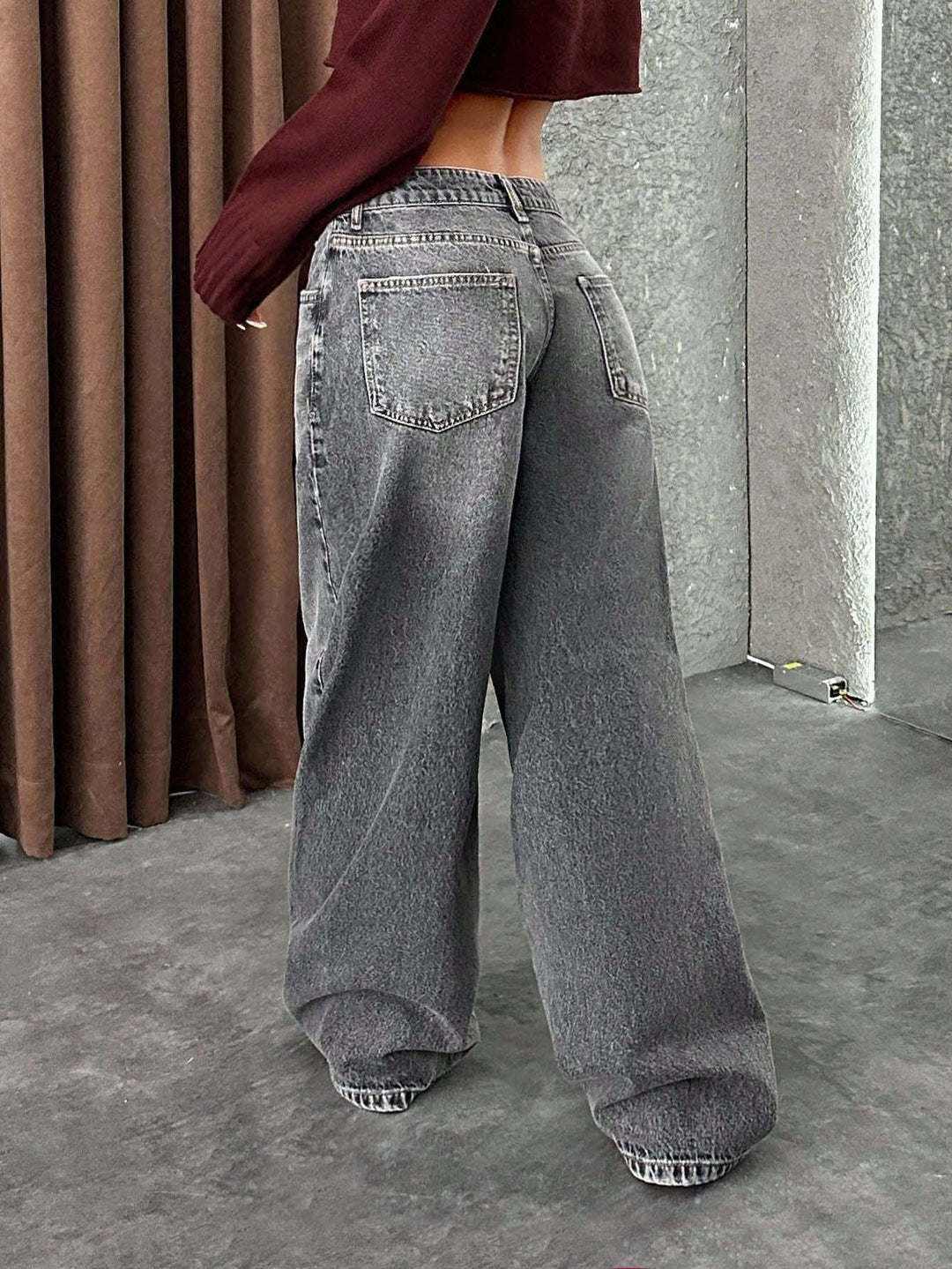 Jeans SHEIN, gri