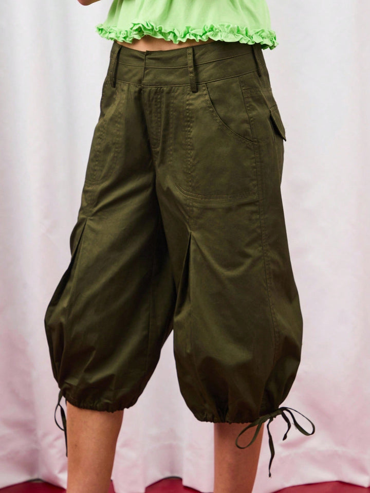 Pantaloni SHEIN, kaki