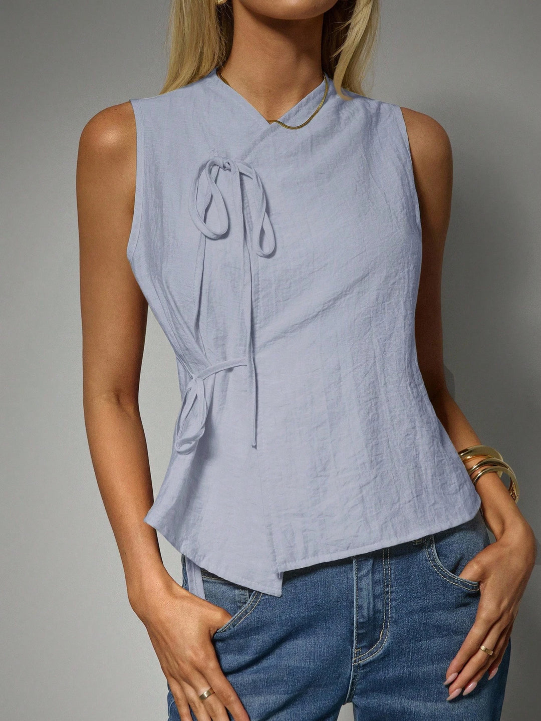 SHEIN top, kék