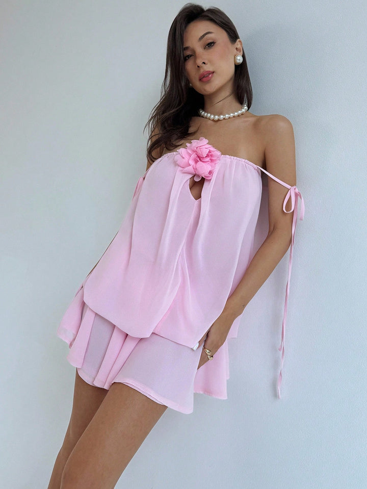 Rochie mini SHEIN, roz
