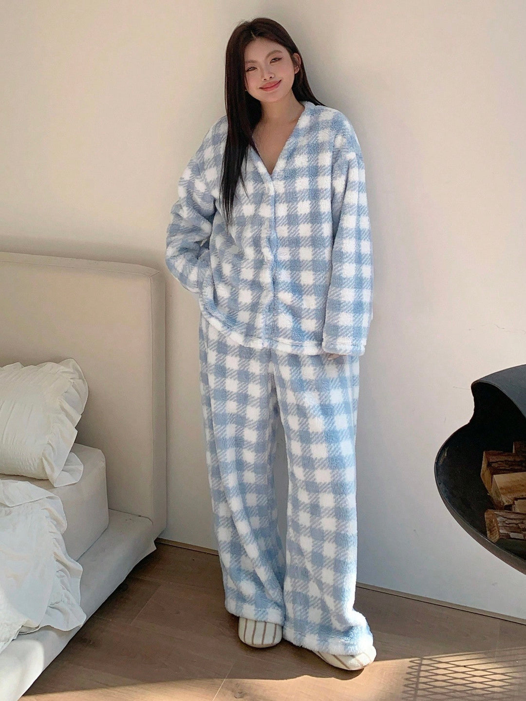 Compleu pijamale SHEIN, mix culori