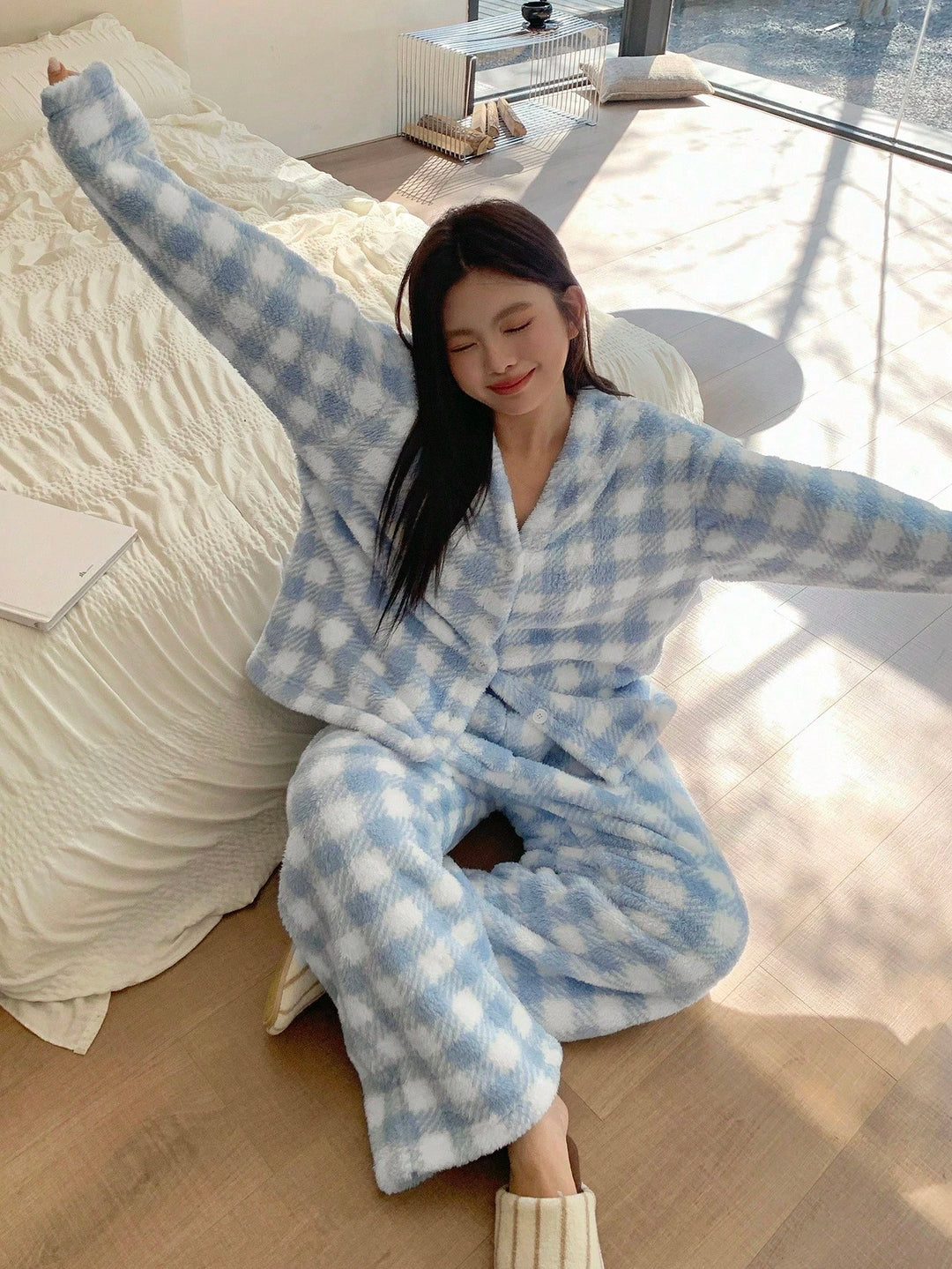 Compleu pijamale SHEIN, mix culori