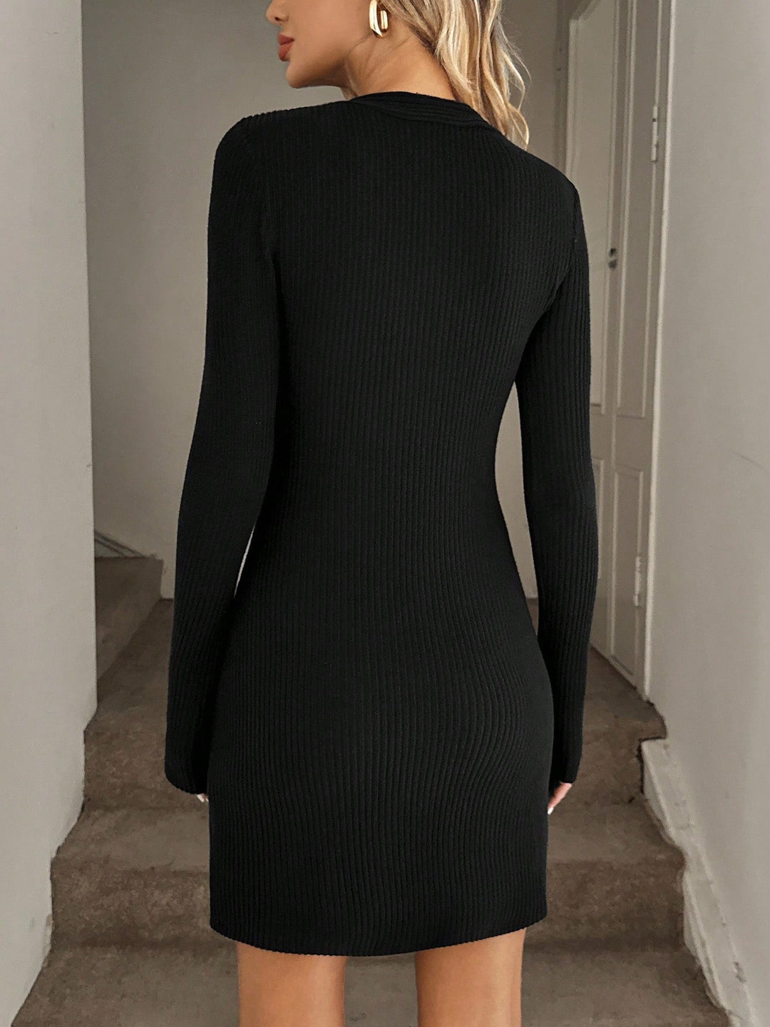 Rochie mini SHEIN, negru