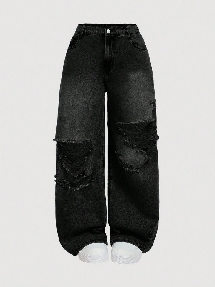 Jeans SHEIN, negru