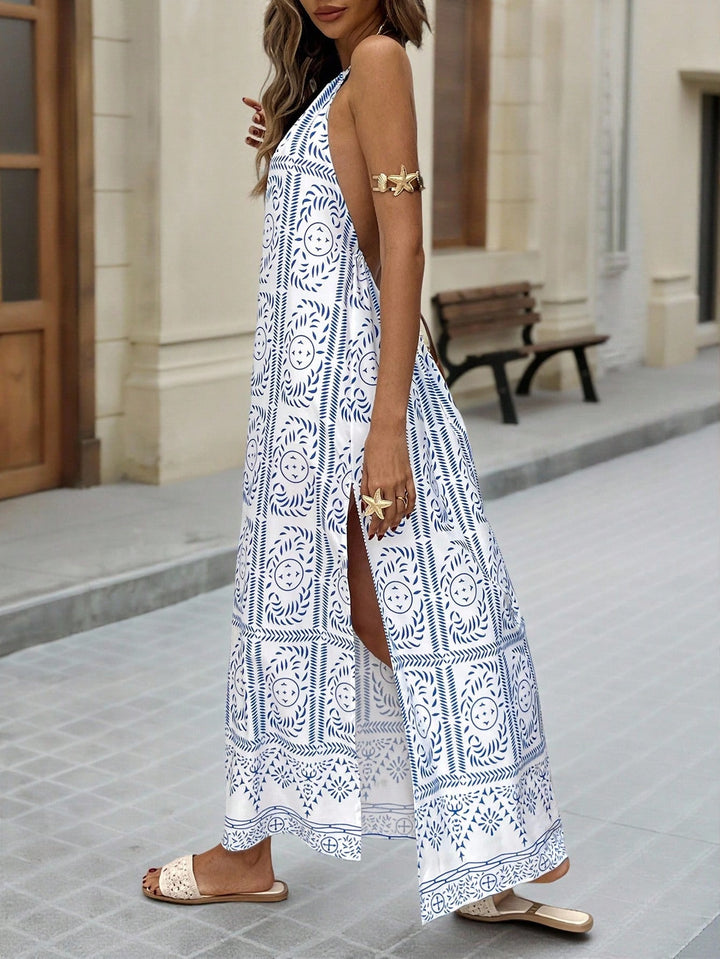 Rochie maxi SHEIN, mix culori
