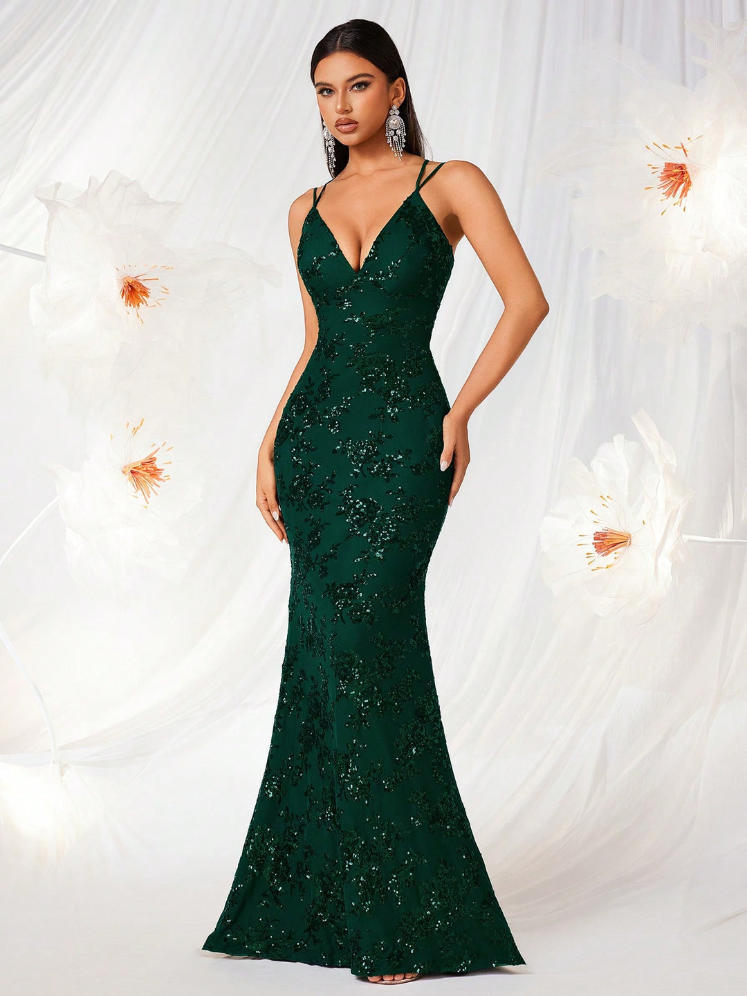 Rochie SHEIN, verde