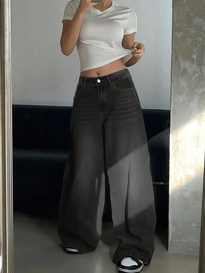 Jeans SHEIN, negru