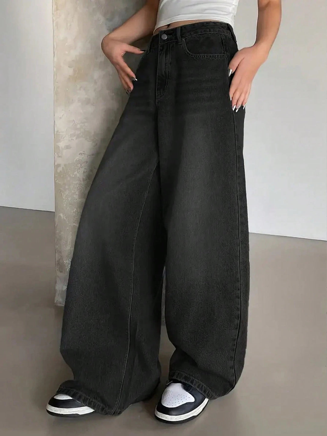 Jeans SHEIN, negru