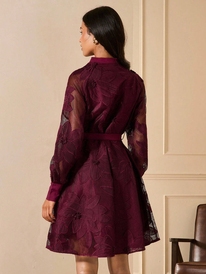 Rochie mini SHEIN, vișiniu