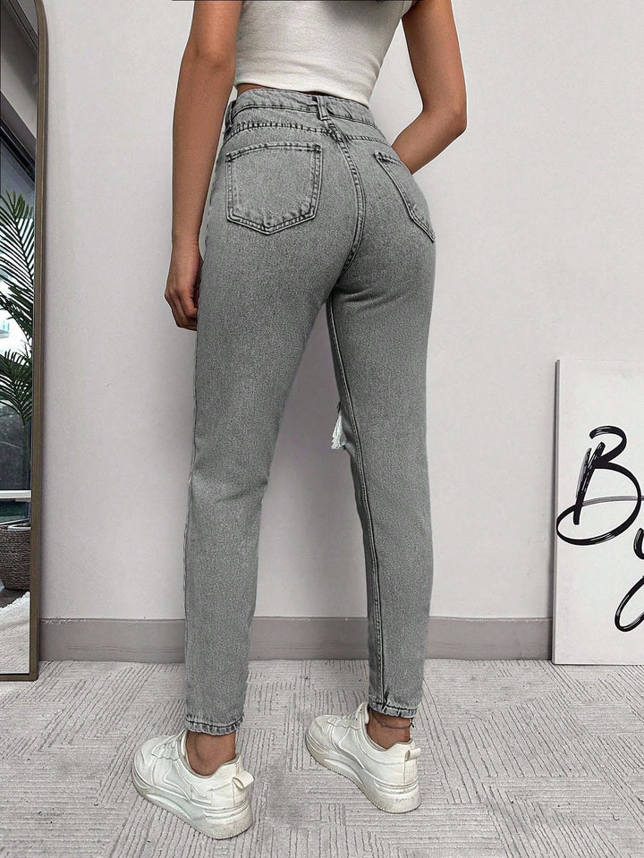 Jeans SHEIN, gri