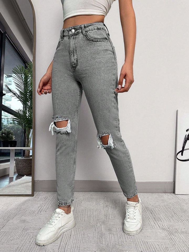 Jeans SHEIN, gri