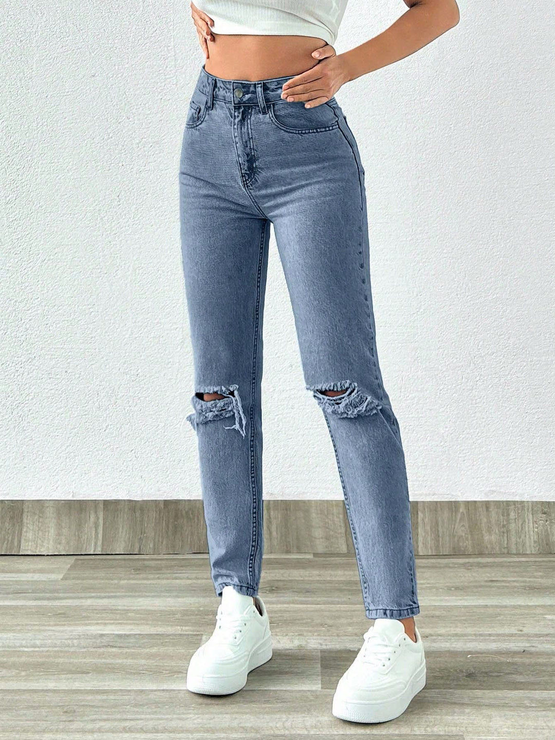 Jeans SHEIN, albastru