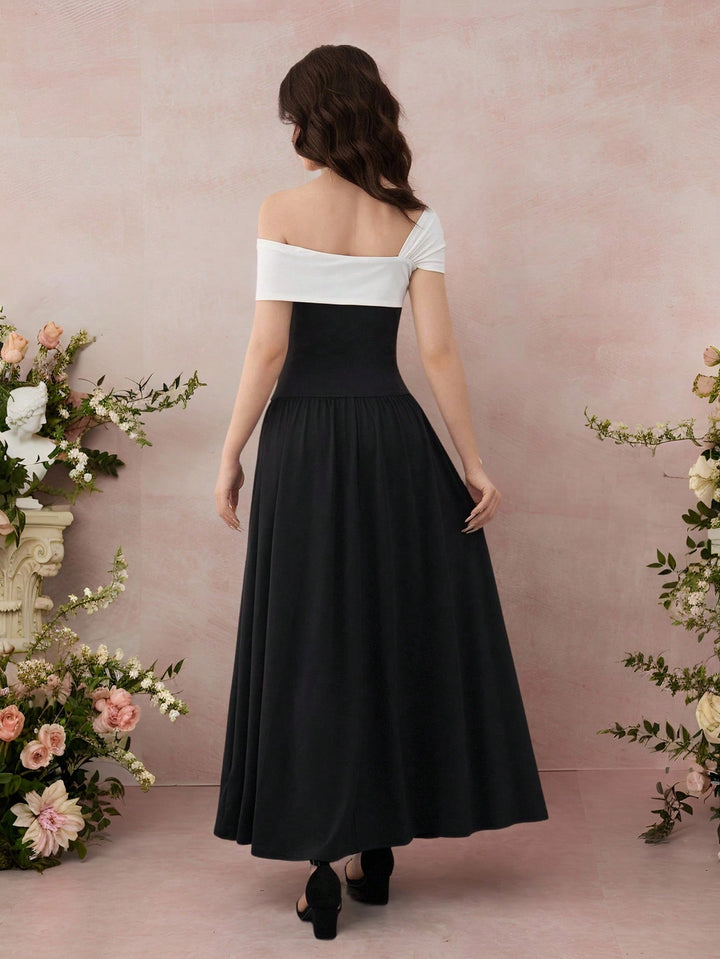 Rochie lungă SHEIN, negru