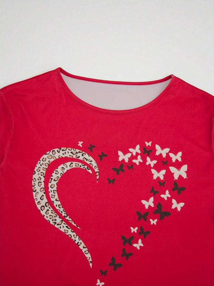 Tricou SHEIN, roșu
