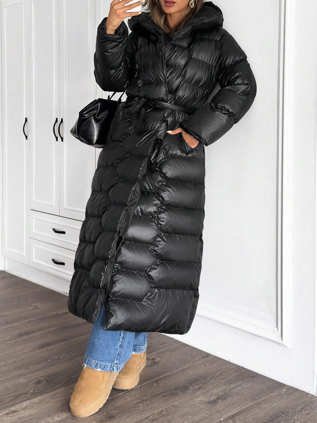 Palton SHEIN, negru