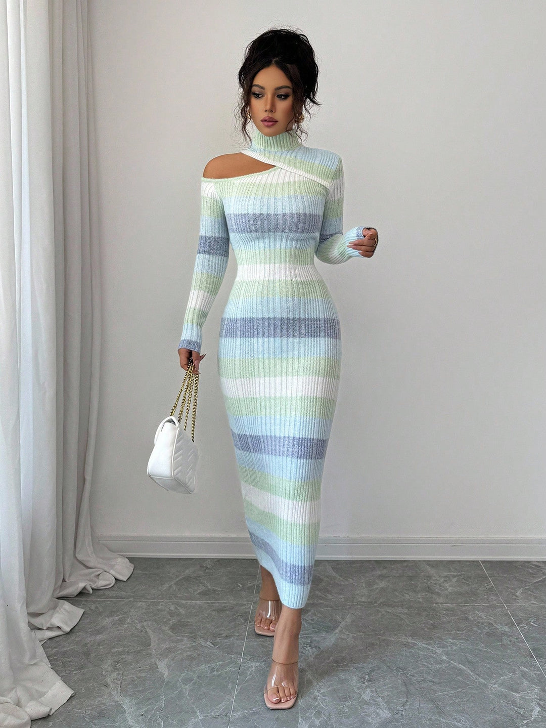 Rochie SHEIN, mix culori