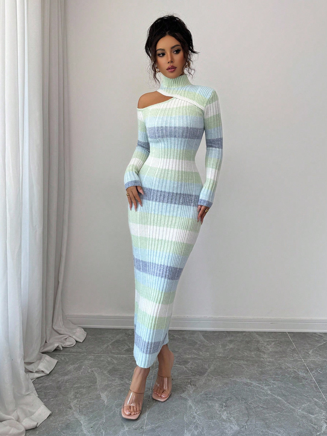Rochie SHEIN, mix culori