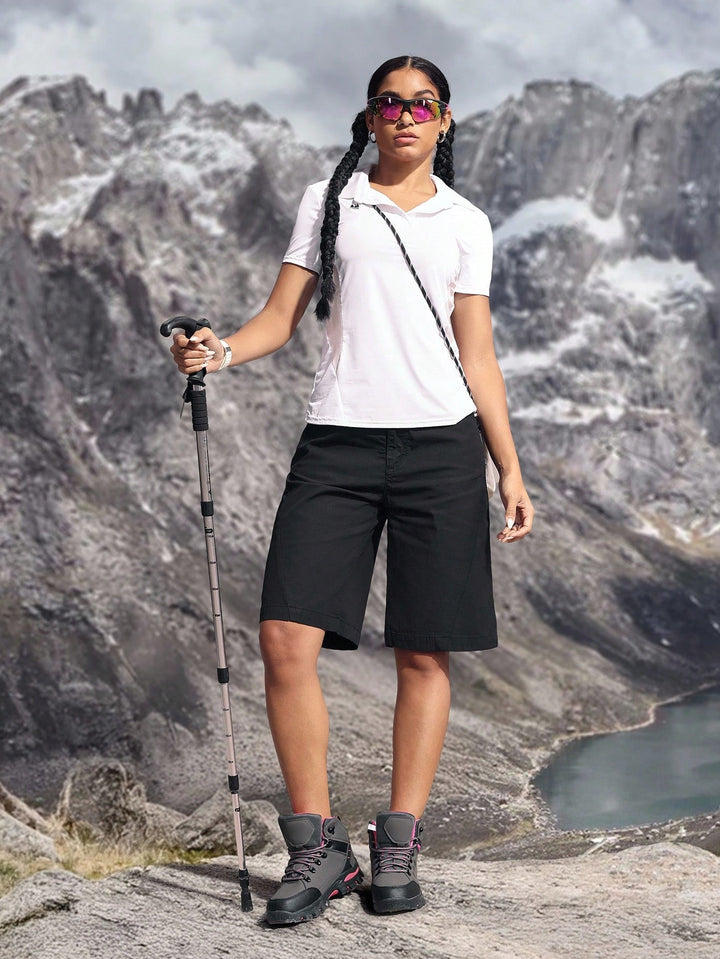 Pantaloni scurți SHEIN, negru