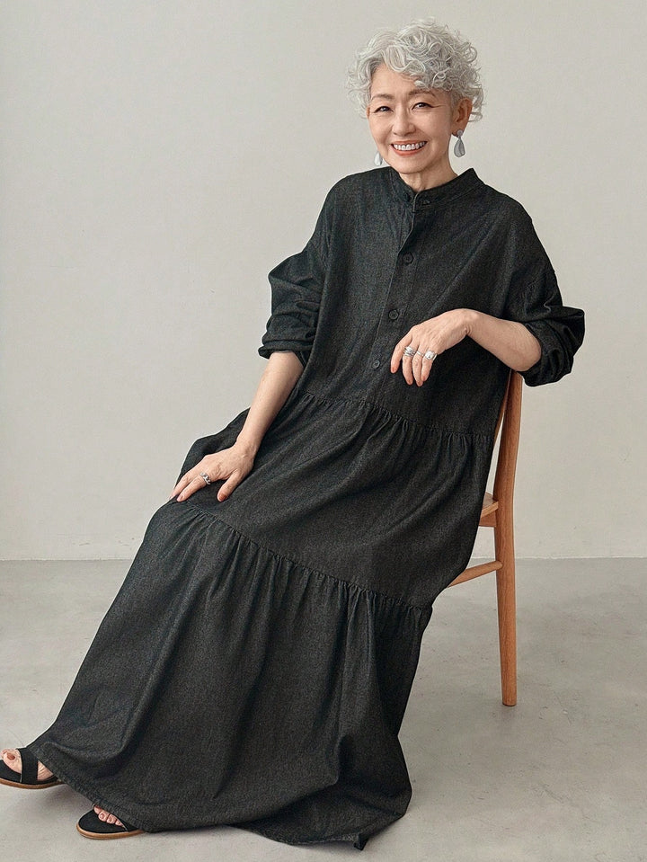 Rochie maxi SHEIN, negru
