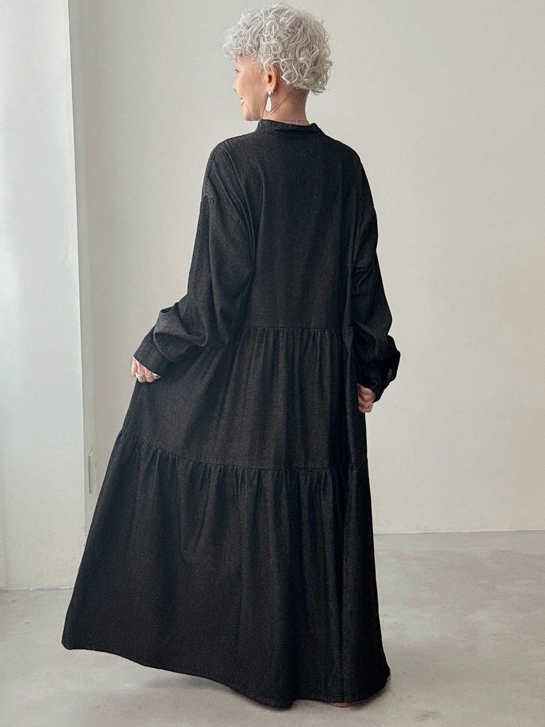 Rochie maxi SHEIN, negru