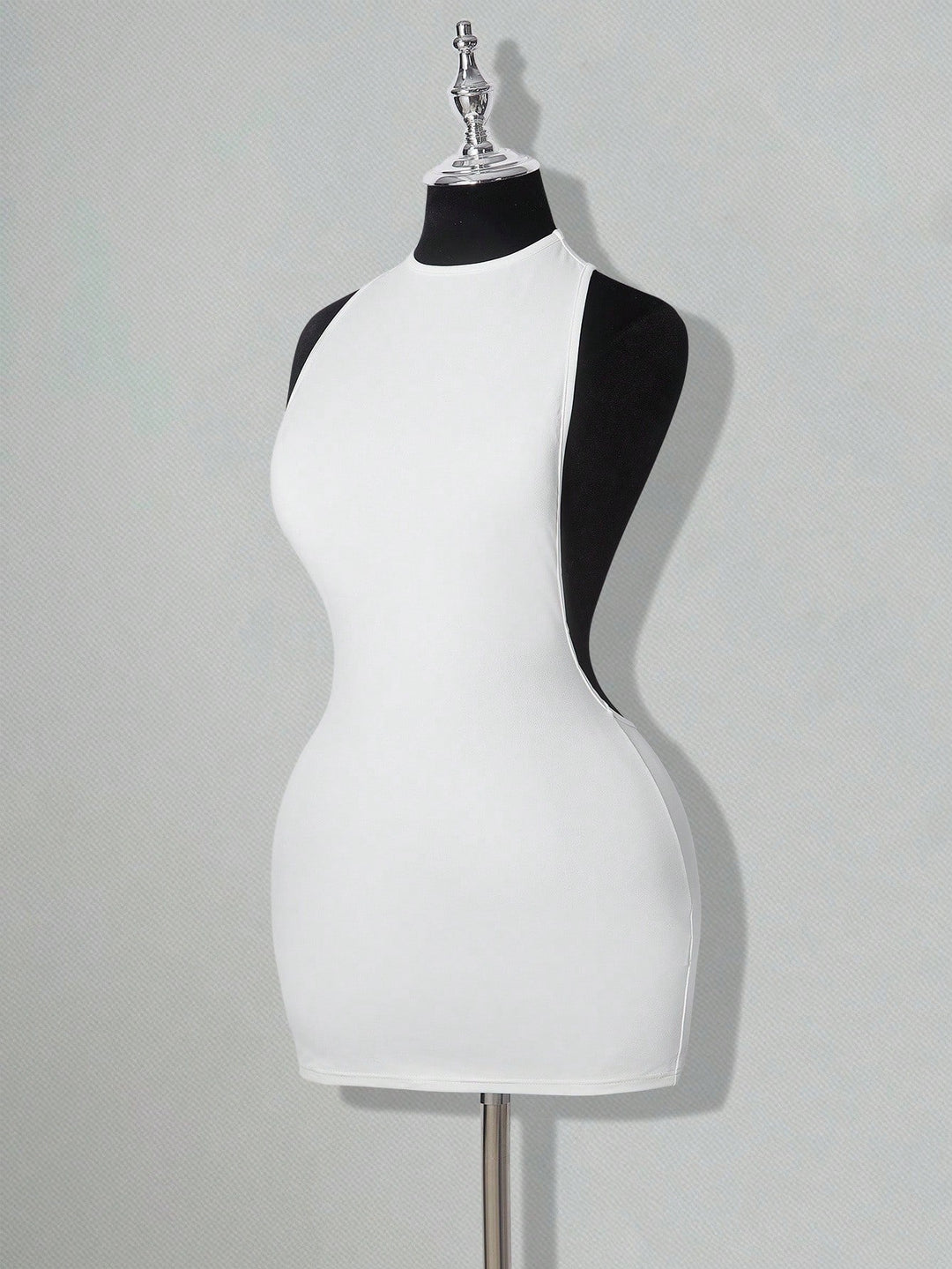 Rochie mini SHEIN, alb