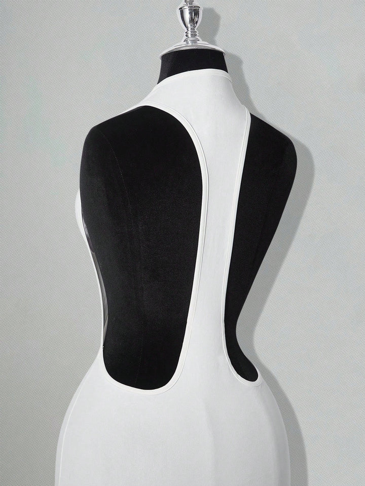Rochie mini SHEIN, alb