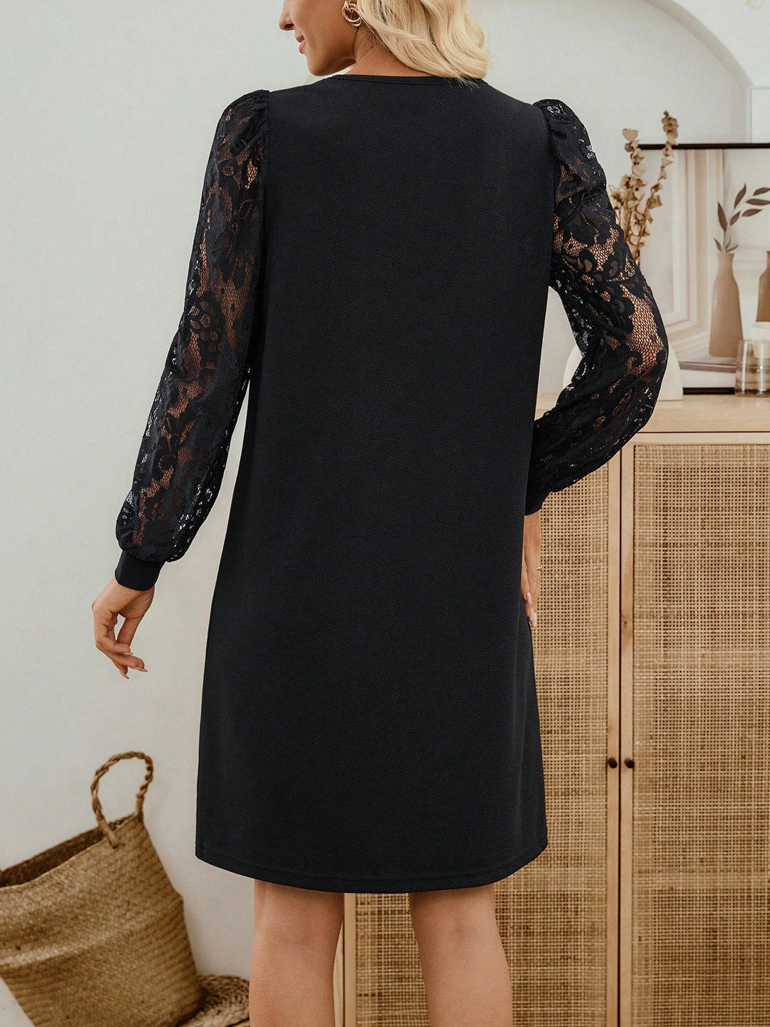 Rochie scurtă SHEIN, negru