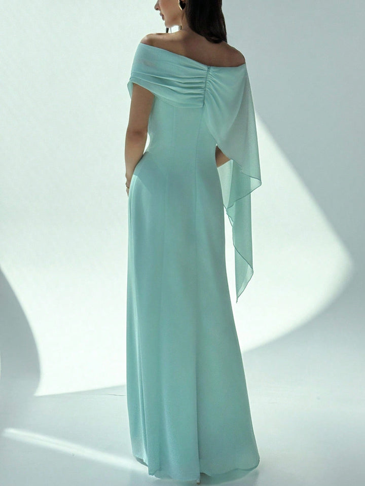 Rochie maxi SHEIN, verde