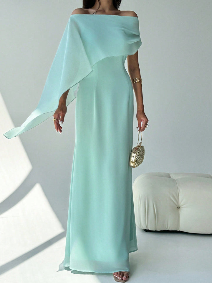 Rochie maxi SHEIN, verde
